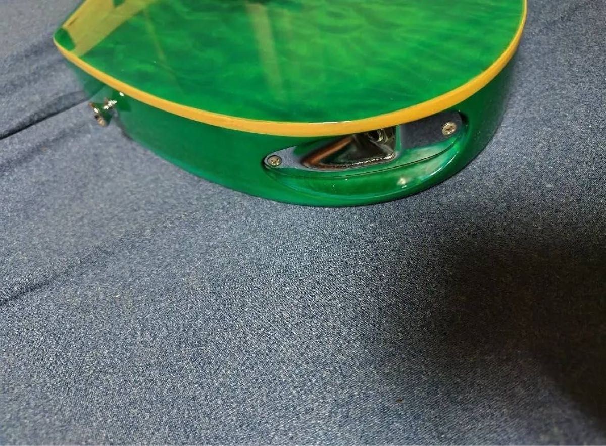 Edwards by ESP Maverick Guitar E-MV-125FR Turquoise Green 27f