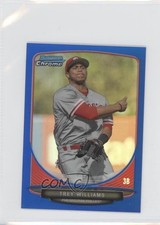 2013 Bowman Chrome Minis Blue Refractor 38/99 Trey Williams #253 0b5