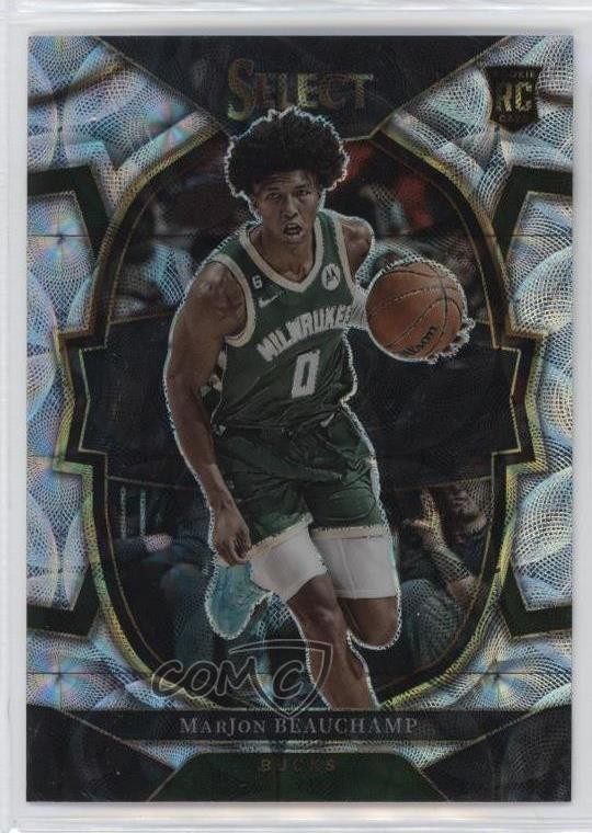 2022-23 Panini Select Concourse Scope Prizm MarJon Beauchamp #75 0c2