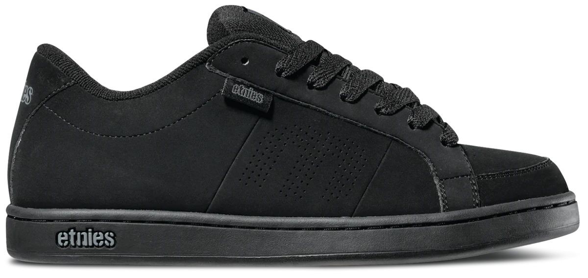 Etnies Kingpin Men's Skate Shoes, Black/Black, M7.5