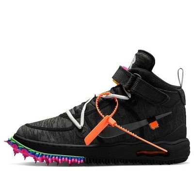 Size 11.5 - Off-White Air Force 1 Mid Black