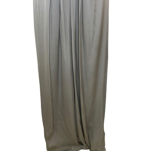 NWT Theia Couture Gold & Gray Silk Formal Strapless Dress Beaded Size 4 $995 - Picture 3 of 14