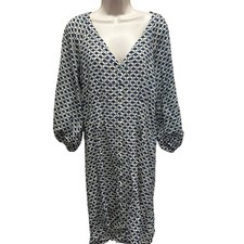 Velvet by Graham & Spencer floral block print cotton dress boho women’s large