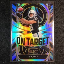 2025 Select Football JACK BECH On Target Rookie Silver #14