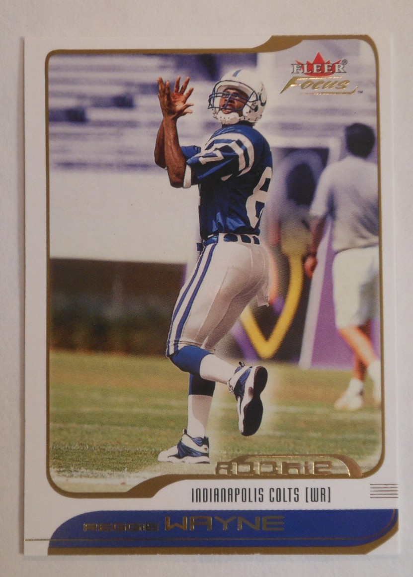 Reggie Wayne Fleer Focus (JE) #216 Base