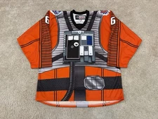 Bridgeport Sound Tigers Star Wars Night MIC AHL Jersey Ryan Pulock Islanders 54