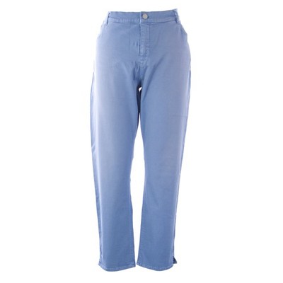 MARINA RINALDI Women's Blue Rarita Super Slim Jeans Sz 12W / 21 $325 NWT
