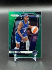 2024 Panini Olivia Epoupa Green Prizm Rookie #95