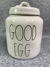 Rae Dunn “GOOD EGG” Canister Jar Beautiful Farmhouse Decor