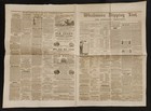 1867 antique WHALEMEN'S SHIPPING LIST NEWSPAPER new bedford ma May28 sperm whale — photo 4