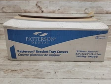 Patterson Bracket Tray Cover Ritter Size B 8.5" x 12.25" Gray 1000/Cs