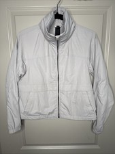 Lululemon Hood Lite Jacket Womens 4 Lilac Grey Packable Hooded Windbreaker