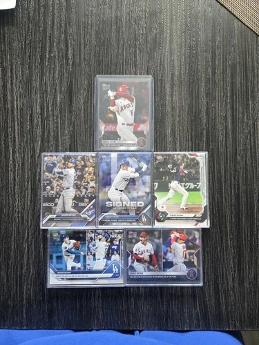 Shohei Ohtani Topps Now (6) Card Lot! Celebrate Ohtani's Milestones!!