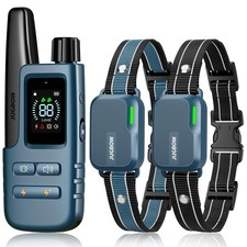 Jugbow Dog Shock Collar 2 Dogs 10-120Lbs - 4200FT Dog Training Collar with Re...