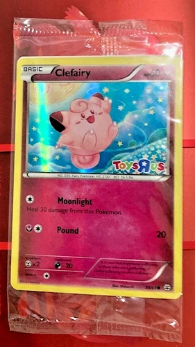 Pokemon Clefairy Toys R Us Holo Promo 50/83 Exclusive 2016 SEALED video thumbnail
