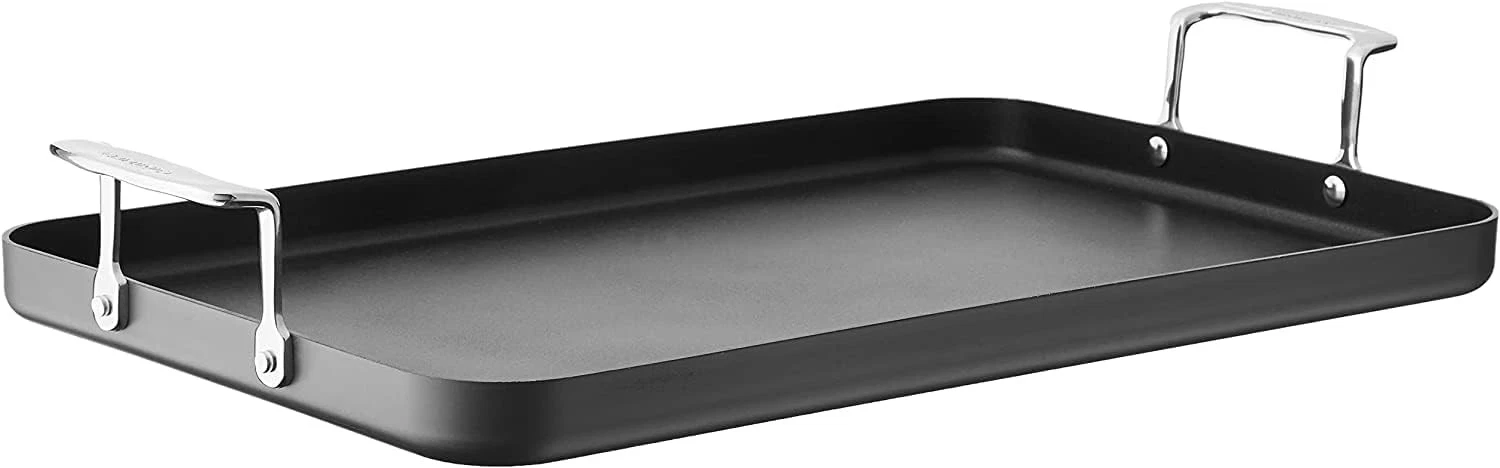 Cuisinart 13" x 20" Double Burner Griddle Nonstick Hard Anodized Pan (Open Box)
Opens in a new windo