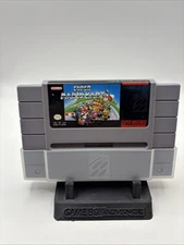 Super Mario Kart ( Super Nintendo SNES ) New Battery - Near Mint -Authentic