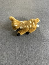 7  Bearington Collection Baby Deer Fawn Plush Stuffed Animal Spotted Toy