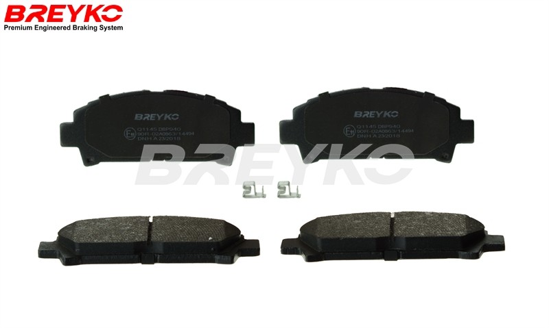 Fits VASCO BREYKO Q1145 HAM PADS. FRONT Toyota Avensis T22 99-03, Carina E 92-9