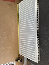 Flomasta Single Panel 400mm High x 1000 White Central Heating Radiator New