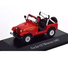 Vam Jeep CJ-7 Renegado 1983 Memorable cars Mexico 1:43 Ixo Altaya Diecast