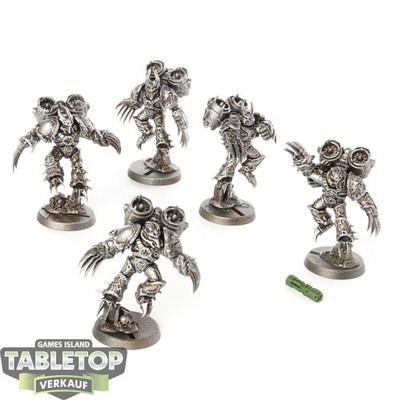 Chaos Space Marines - 5x Warp Talons - teilweise bemalt
