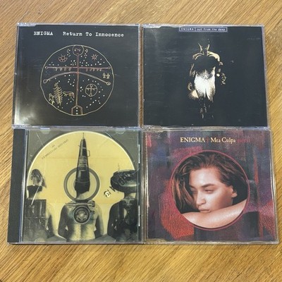 Enigma 4xCD Lot Used Import Beyond The Invisible Promo Out From The Deep 90s