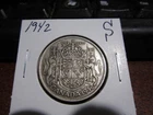 1942 - Canada 50 cent - Canadian half dollar -