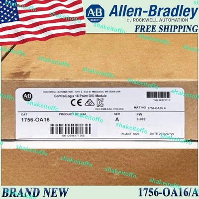 1756-OA16/A Brand New 1756OA16 serA ControlLogix 16Point D/O Module Free Ship AB