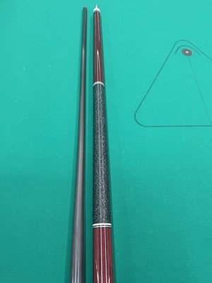 ビリヤード Mezz IGNITE 12.2 WAVY Mezz IGNITE 12.2 Wavy Two-Piece Billiard Cue Black and Wood Finish