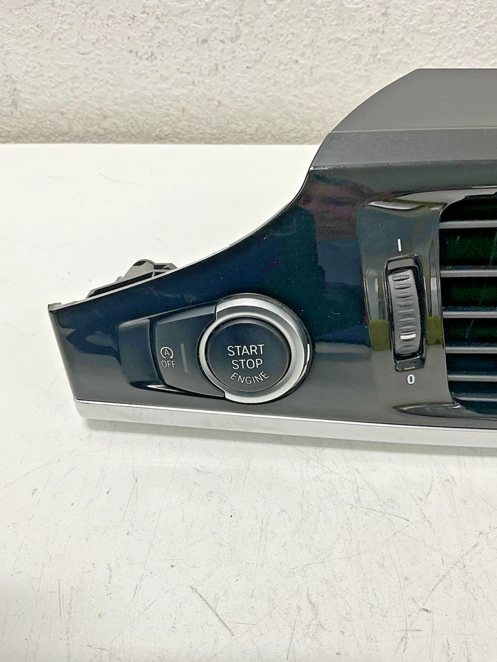 BMW X3 2016 tablero de instrumentos panel de instrumentos rejilla de ventilación de aire central 930340703 OEM Foto 3 de 4