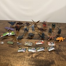 Godzilla Bandai Toho Lot Of 22 Mini Figures 1990s 2000s Ghidorah Mothra More