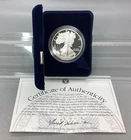 2003 W Proof American Silver Eagle - With Box & CoA