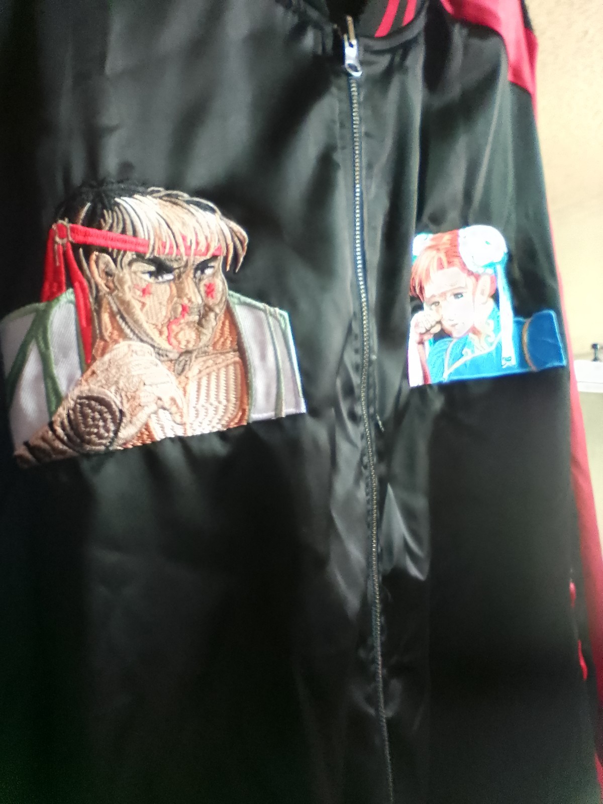 CAPCOM Street Fighter Varsity Jacket Vintage - second product detail image