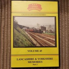 B&R Video Productions Vol 45 Lancashire & Yorkshire Memories Part 2 Steam DVD