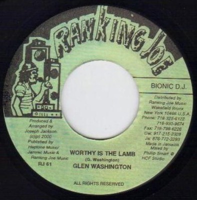 Glen Washington / Sly Dunbar / Herbie Harris & Owen Bassie - Worthy Is The Lamb 