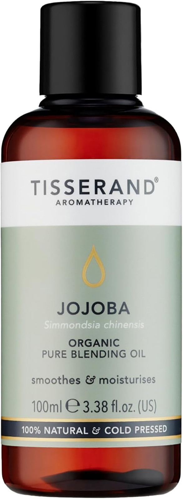 Tisserand Aromatherapy - Jojoba Organic Carrier Oil - Face and Body Blending Oil