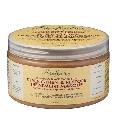 Shea Moisture Jamaican Black Castor Oil Strengthen & Restore Treatment Masque