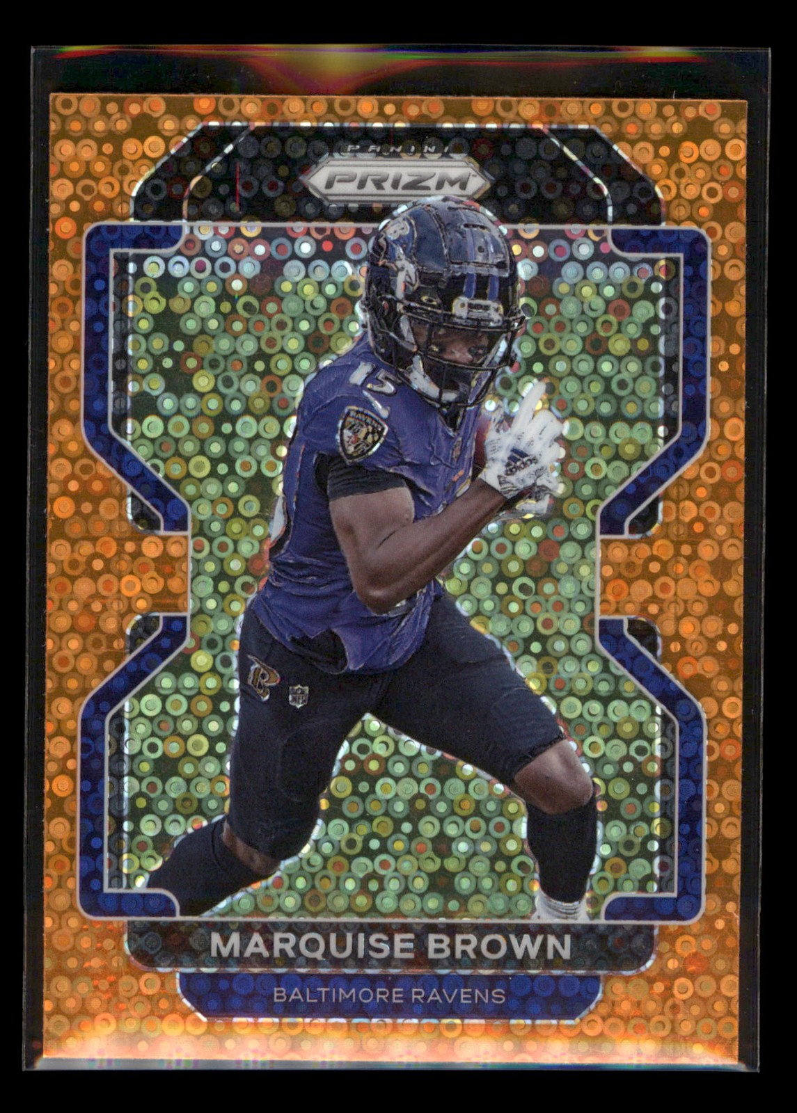 2021 Panini Prizm #280 Marquise Brown Disco