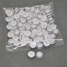 (110) Remke Dome Cap Blind Stop Plug RBMP16-GY, M16, Polymide, Neoprene, Gray