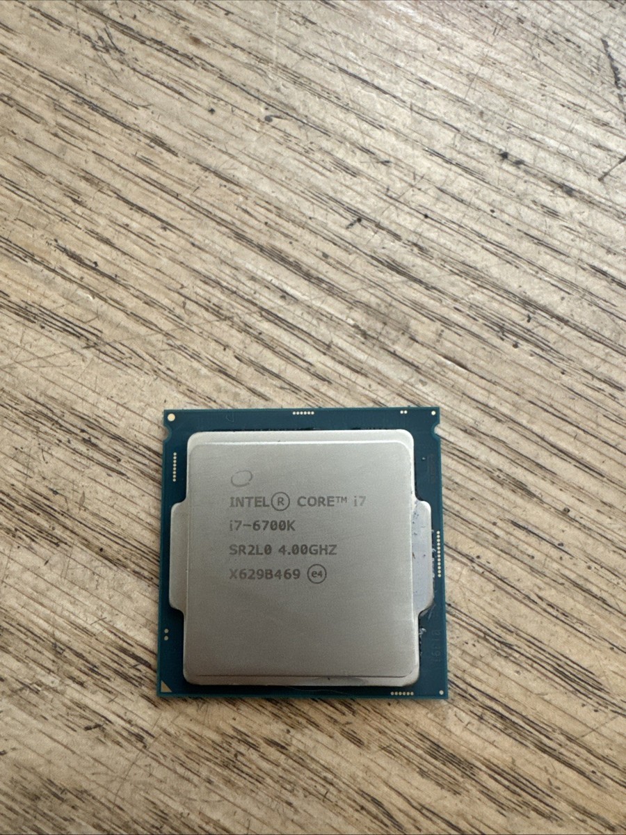 Intel 6th Gen Core i7-6700K 4.0GHz 4-Core LGA1151 CPU SR2L0 | eBay