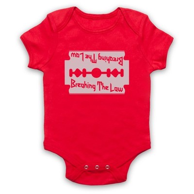 Breaking the Law Priest Strampler Heavy Metal Rock Anthem Baby Grow Geschenk