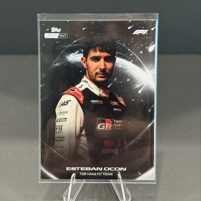 2025 Topps Formula 1 Lights out Estaban Ocon HAAS F1