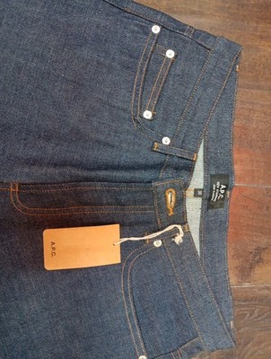 APC New Standard Jean Classique Mens Jeans Black Size 30 Button