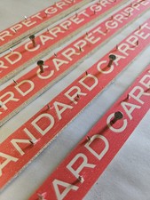 Carpet Gripper strips wood or concrete 140cm long, longest on Ebay FREE delivery