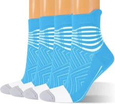 Compression Ankle Socks - Coolmax, Cushioned