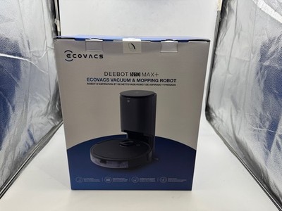 ECOVACS DEEBOT N10 MAX+ ROBOT VACUUM AND MOP ECON10MAX - BLACK