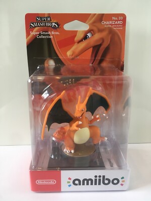 Glurak   Amiibo Smash Figur No. 33 - Nintendo - NEU OVP Pokémon  BLITZVERSAND