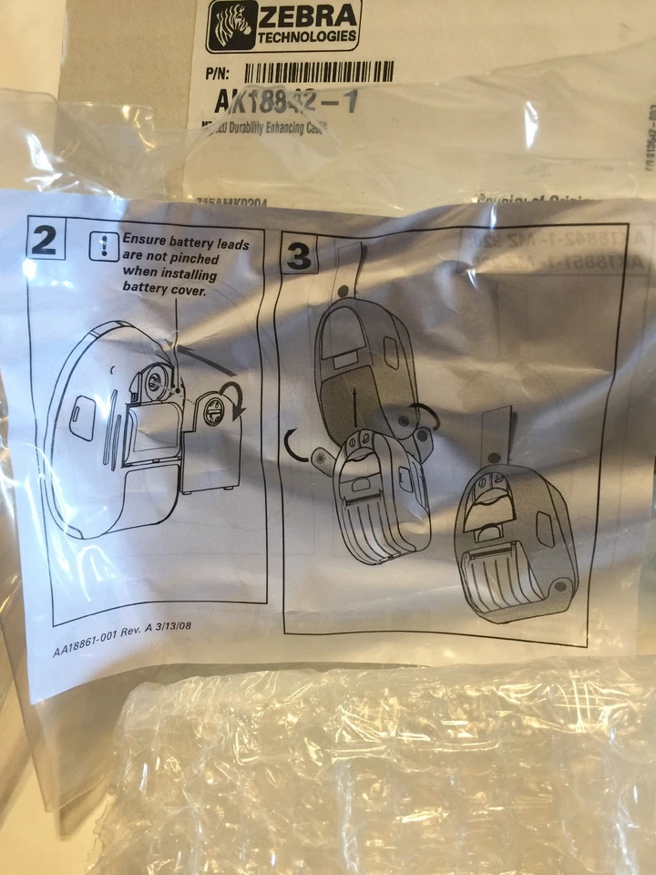 ZEBRA MZ320 Mobile Thermal Printer Durability Enhancing Case AK18842-1 NEW✌️ - Image 2 of 4