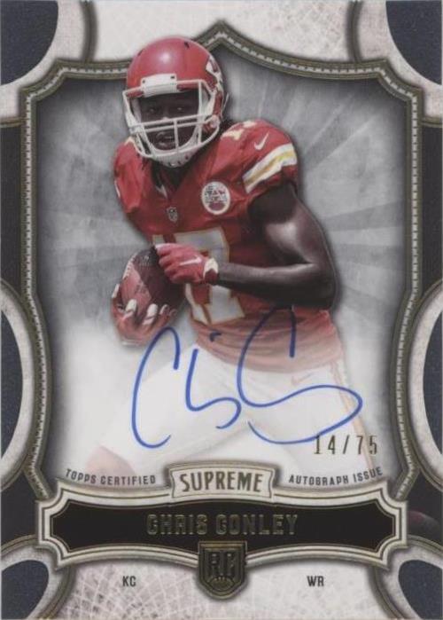 2015 Topps Supreme Chris Conley #SRA-CC - 1 of 2